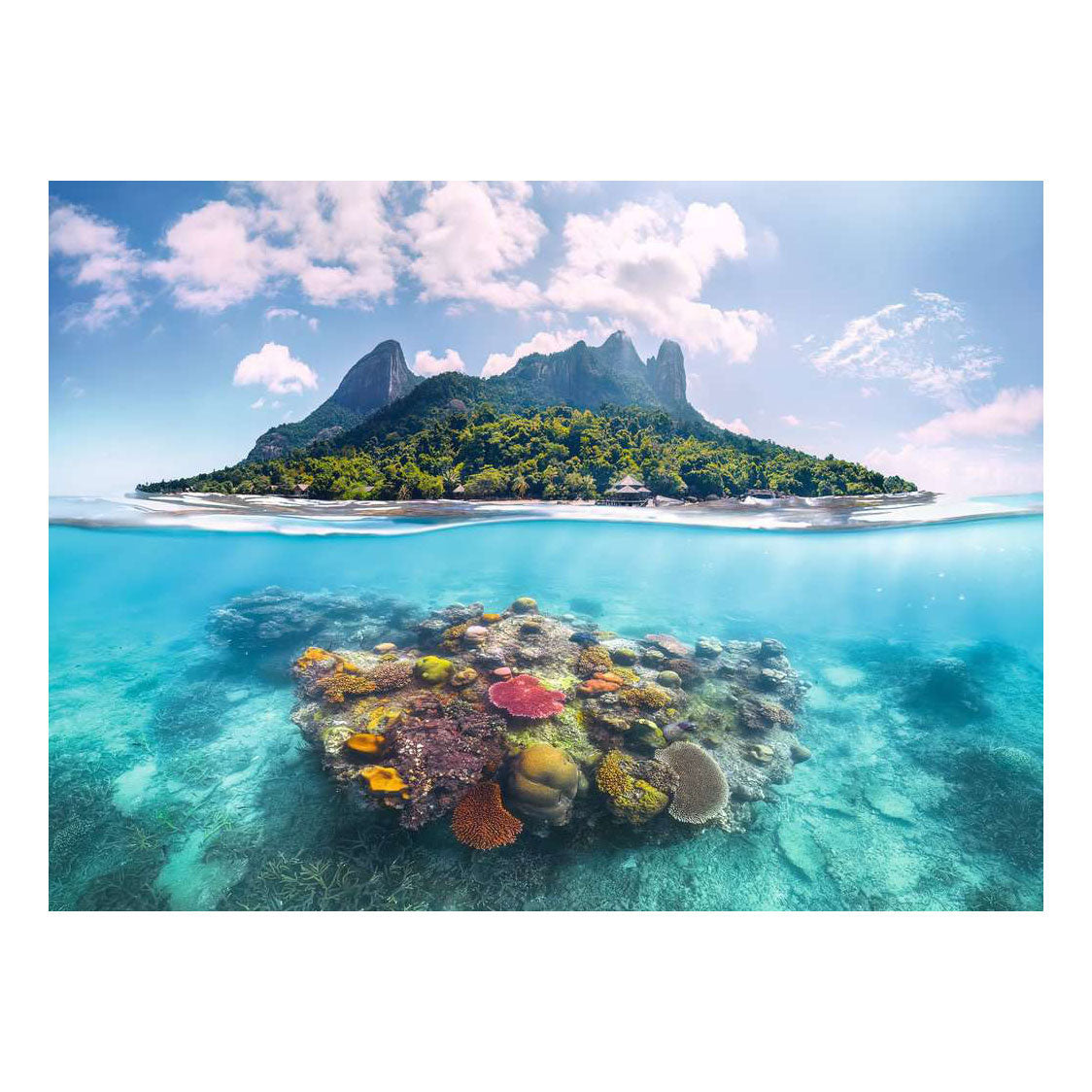 Ravensburger legpuzzel island waterscape - 500st.