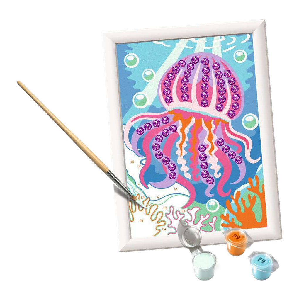 Ravensburger creart schilderen op nummer - trendy kwal