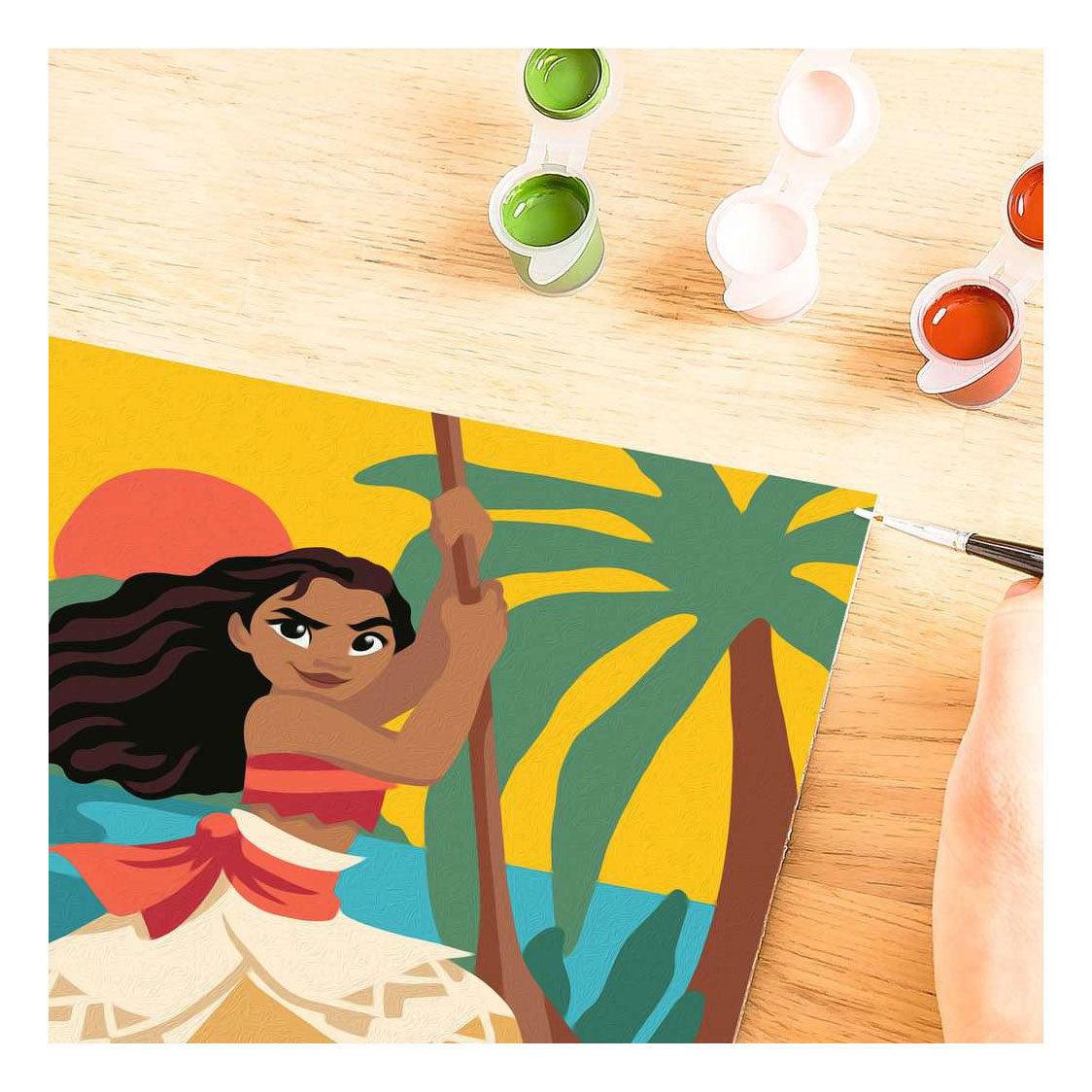 Ravensburger creart schilderen op nummer - vaiana's avonturen