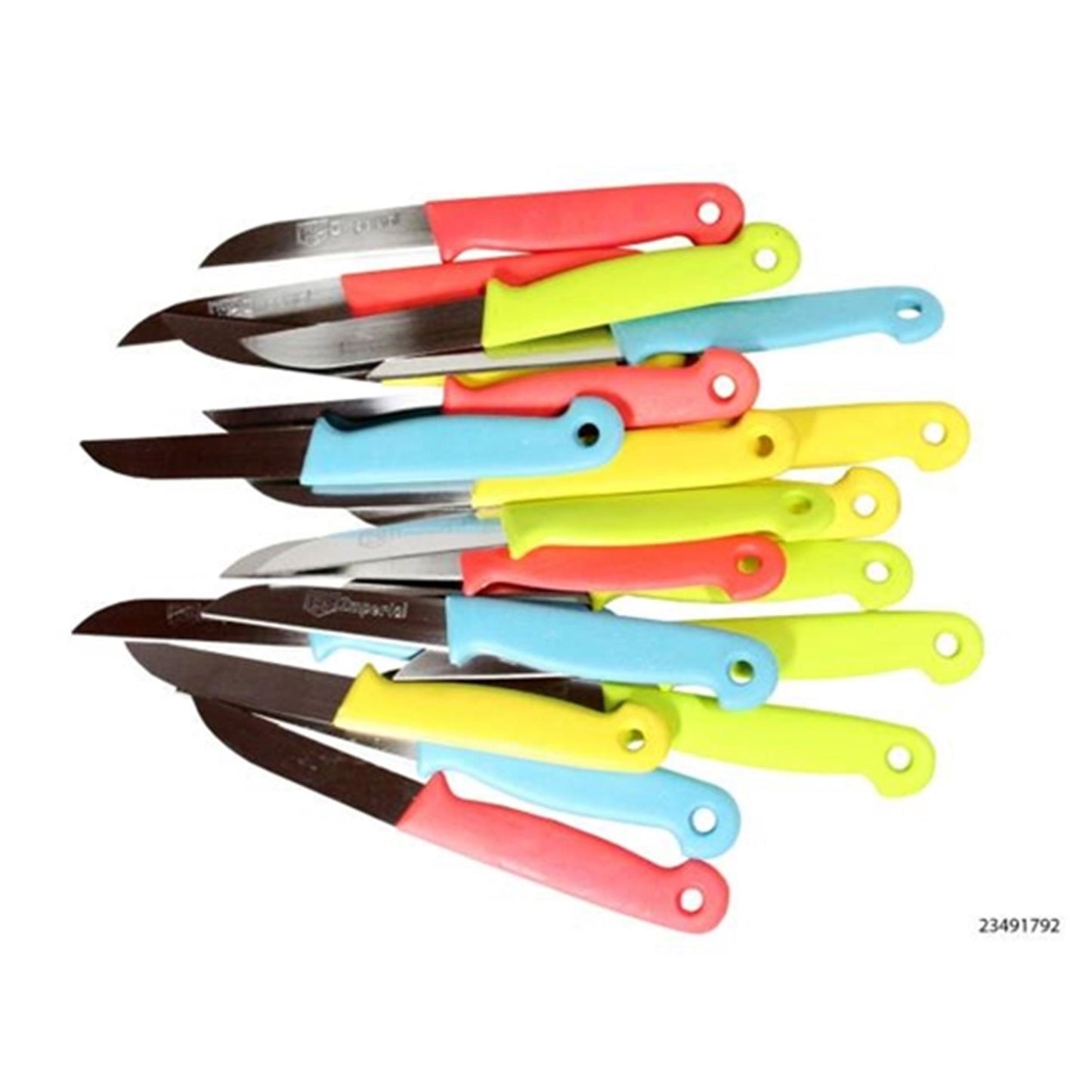 Imperial Kitchen Schilmesjes gekleurd 5 stuks op kaart