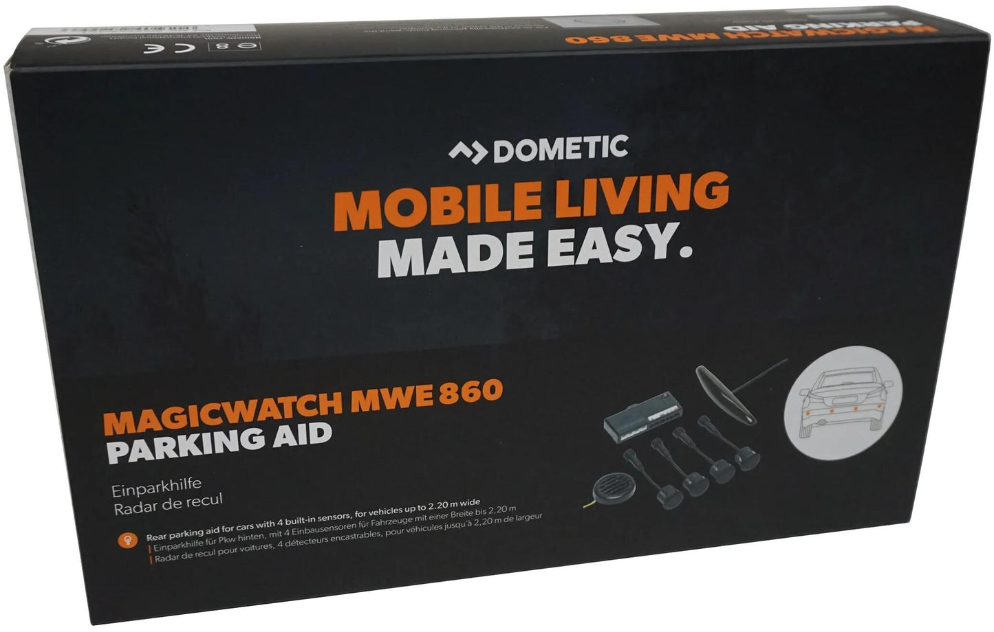 DOMETIC einparkhilfe magicwatch mwe 860 reversing alarm waeco mwe-860