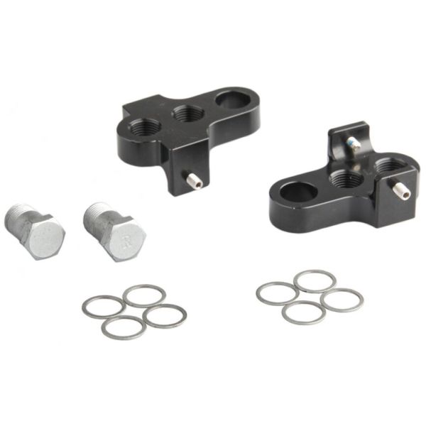 Buzaglo Mirage crankverkorters met rvs bouten aluminium t6 zwart