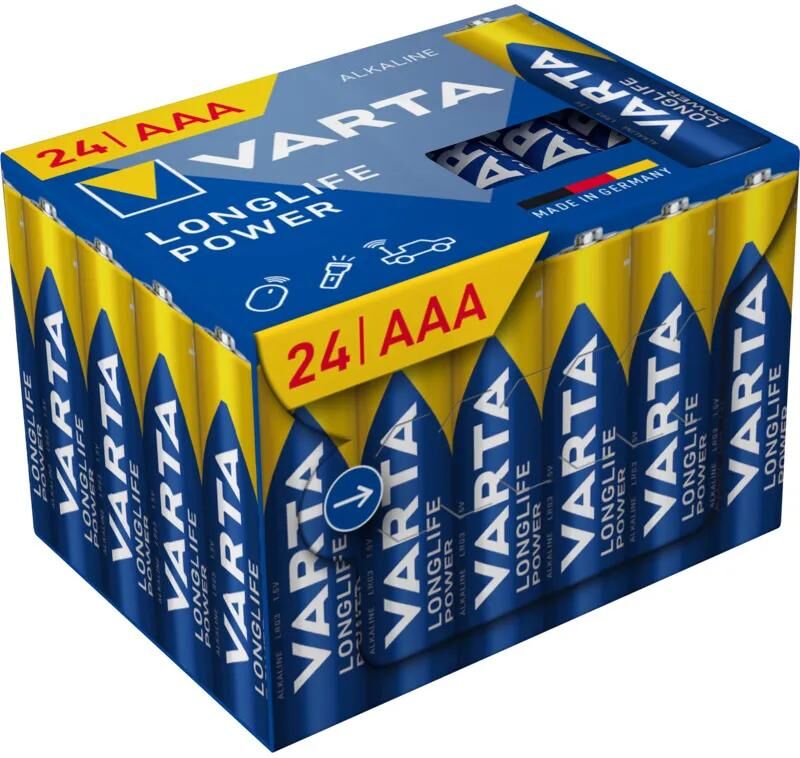 VARTA batterie longlife power - high energy longlife power micro box