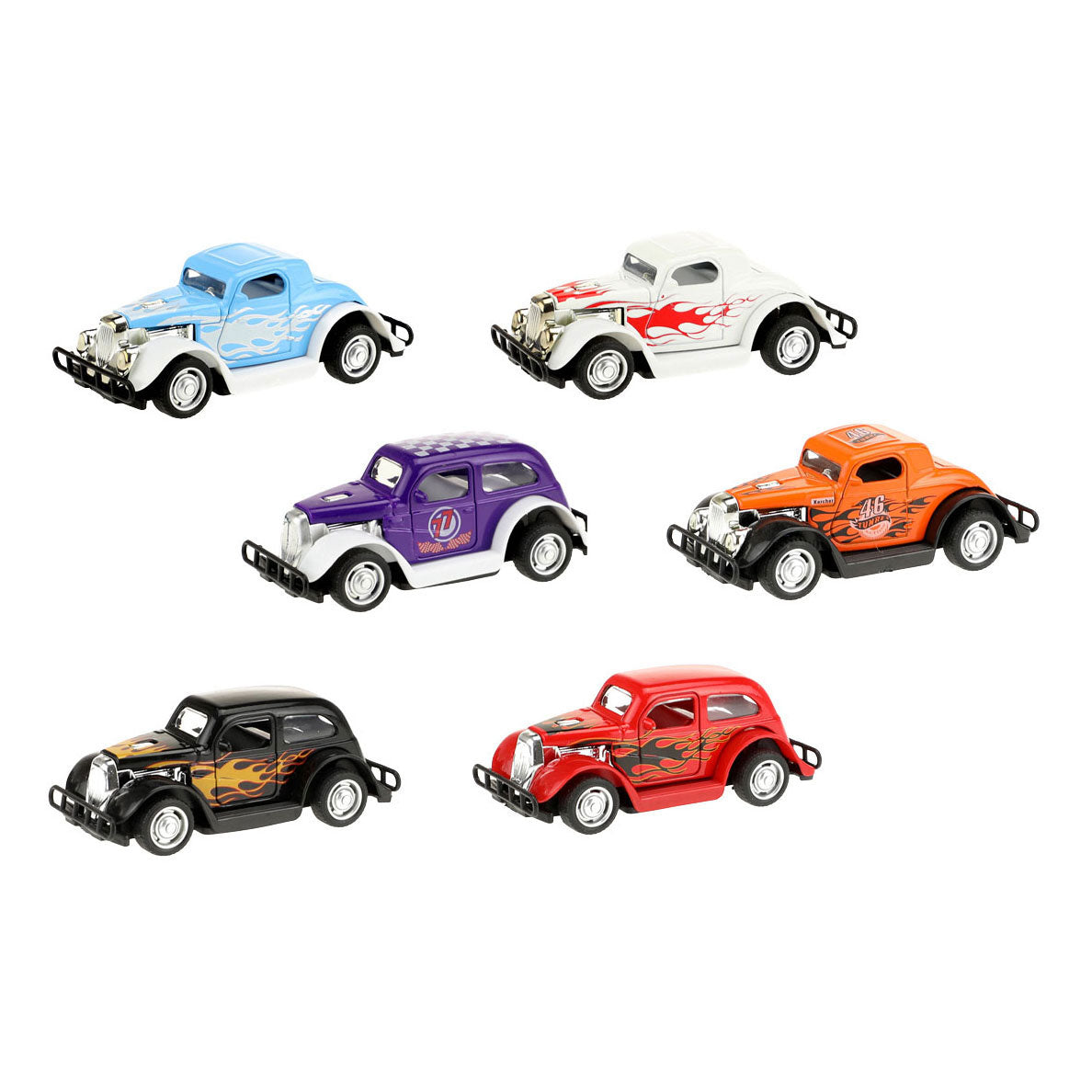 MetalWorld pull back hot rod auto