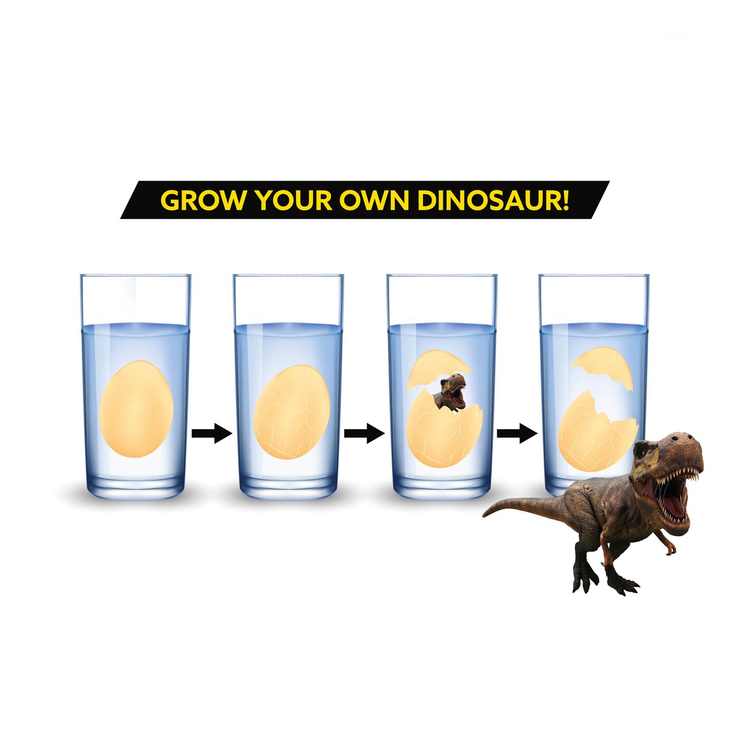 Toi-Toys Groei-ei dinosaurus