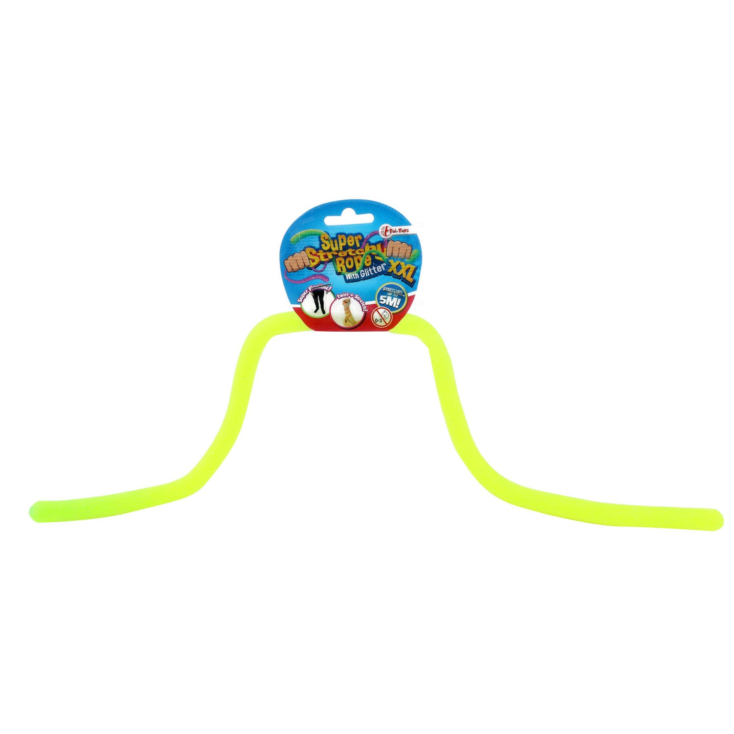 Toi-Toys Toi toys super rekbaar touw glitter 50cm
