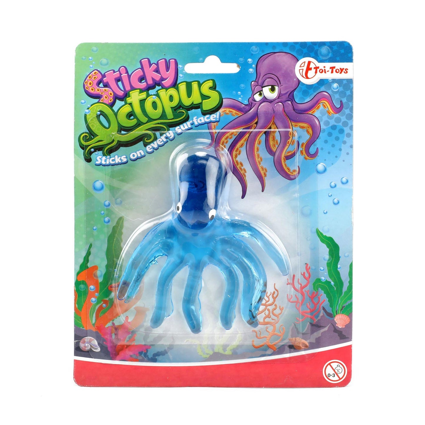 Toi-Toys Raamkruiper sticky octopus