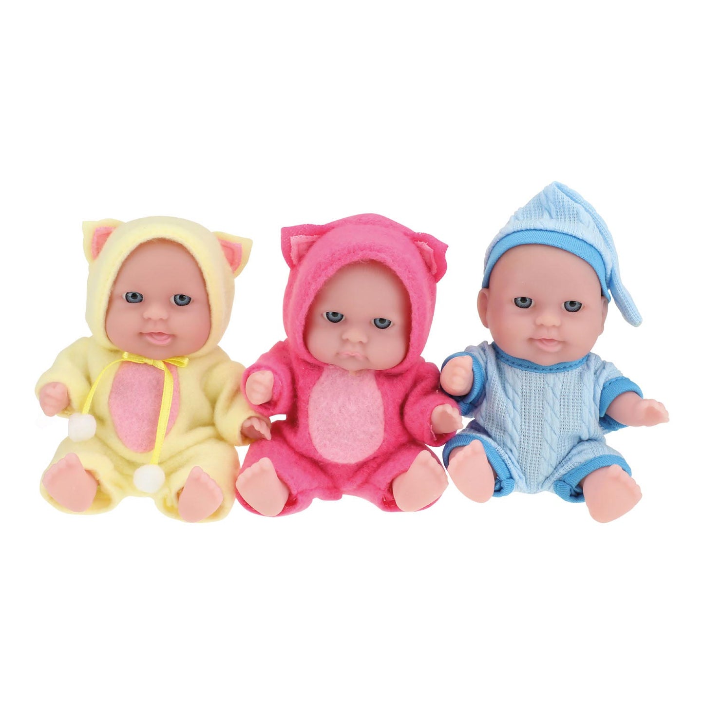 Toi-Toys Baby beau babypopje met slaapmuts