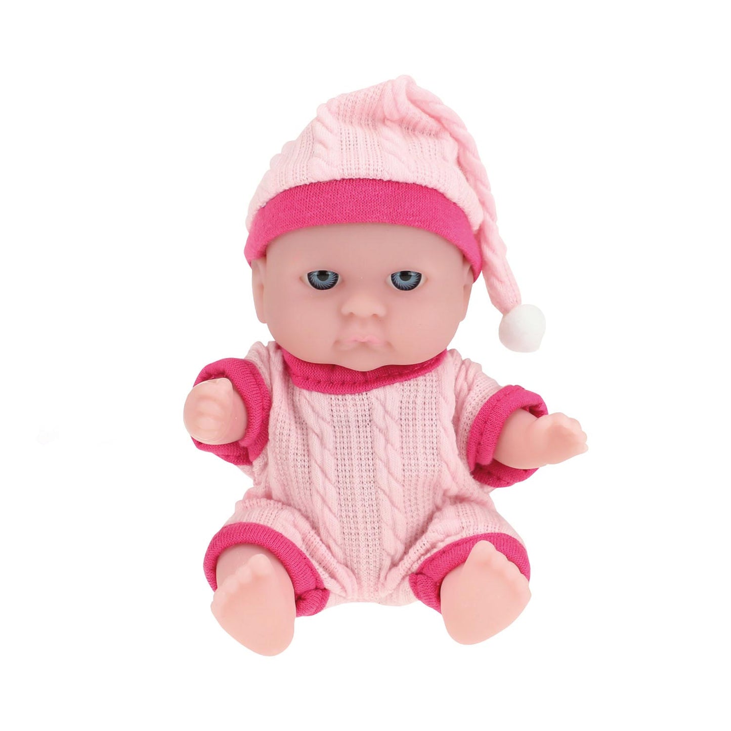 Toi-Toys Baby beau babypopje met slaapmuts