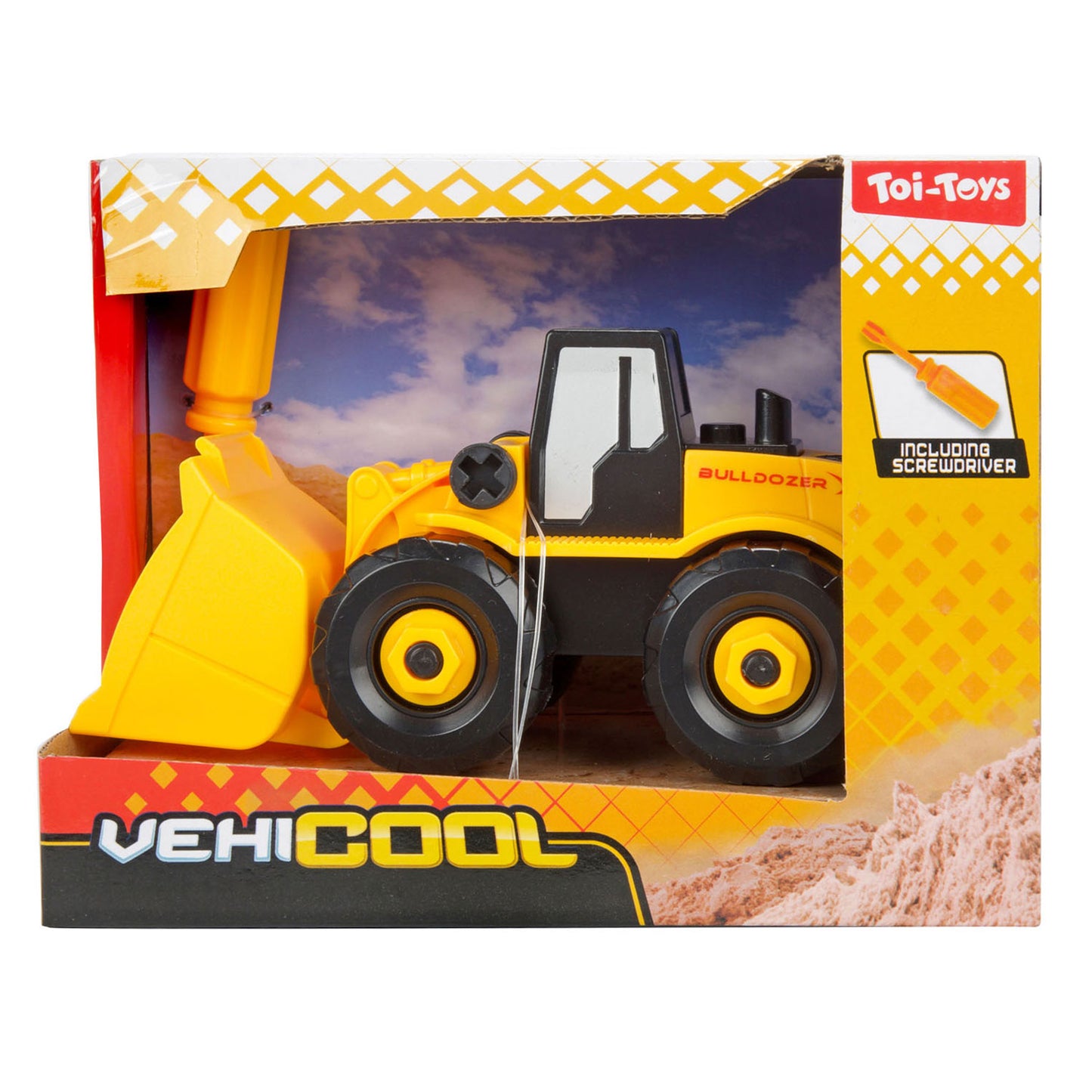 Toi-Toys Vehicool cars trucs constructie werkvoertuig