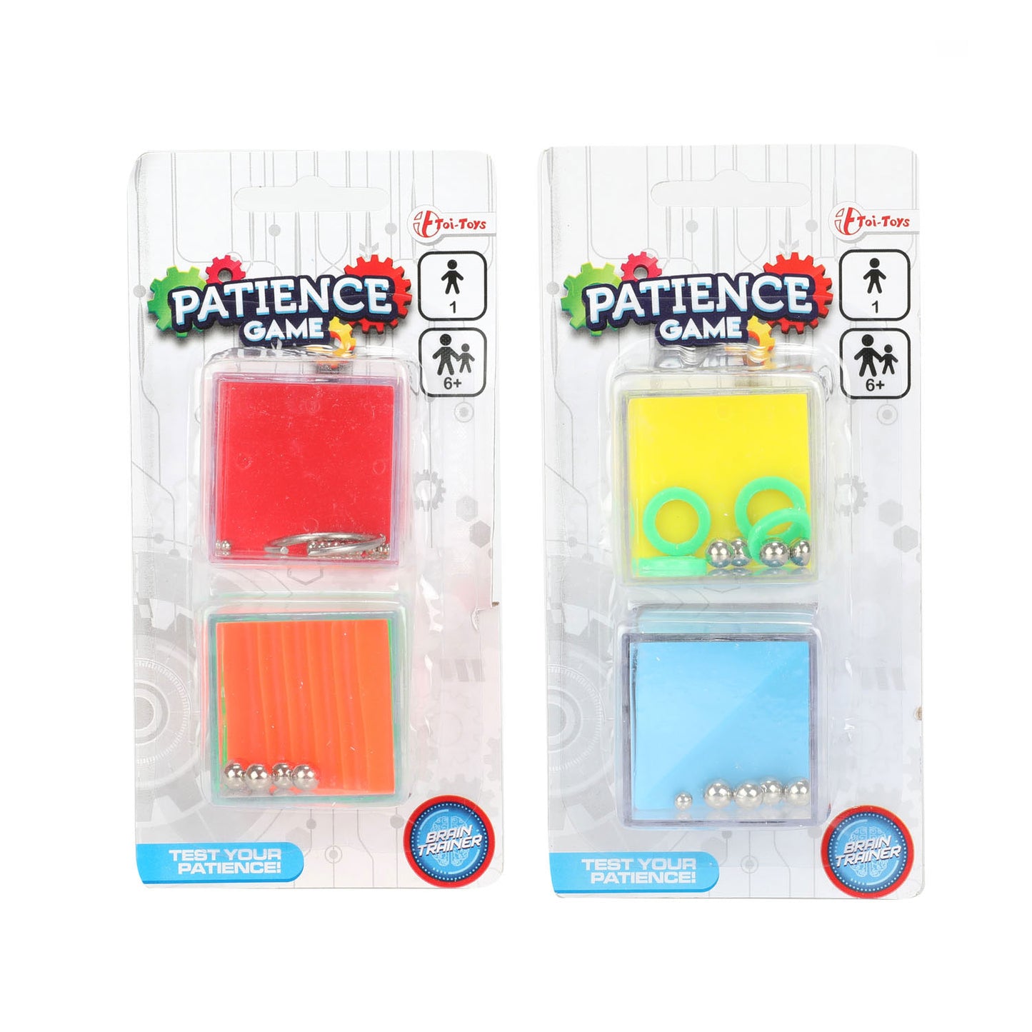 Toi-Toys Geduldspel fidget kubus, 2st.