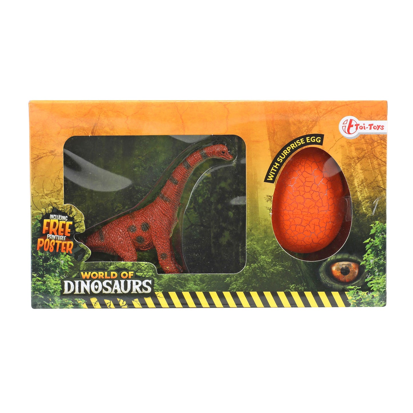 Toi-Toys World of dinosaurus dino met verrassingsei