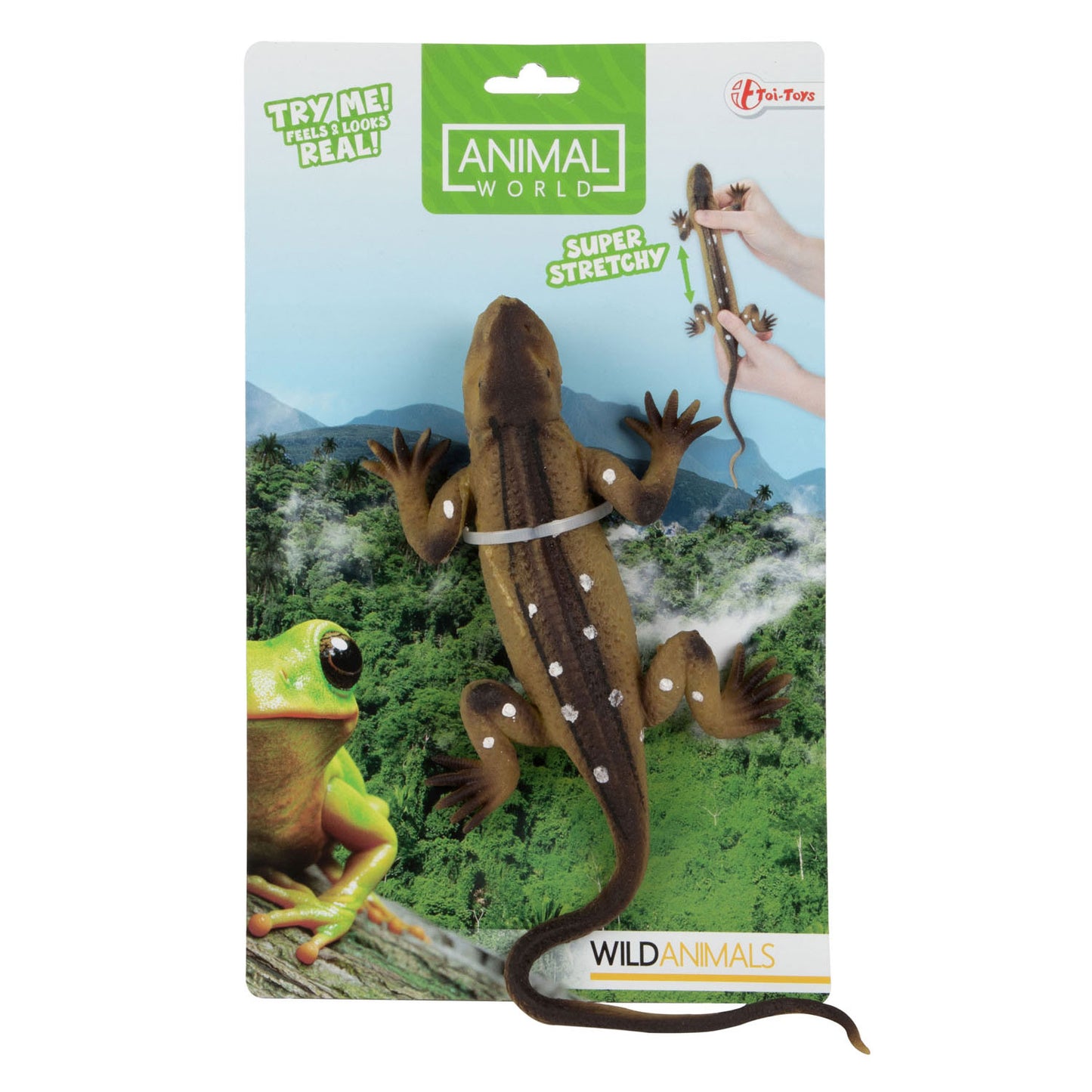Toi-Toys Reptiel levensecht op kaart