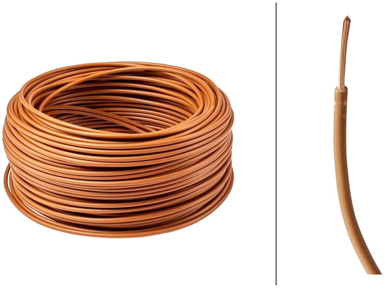 HERTH+BUSS fahrzeugleitung plastic cable flk 1.5 brown