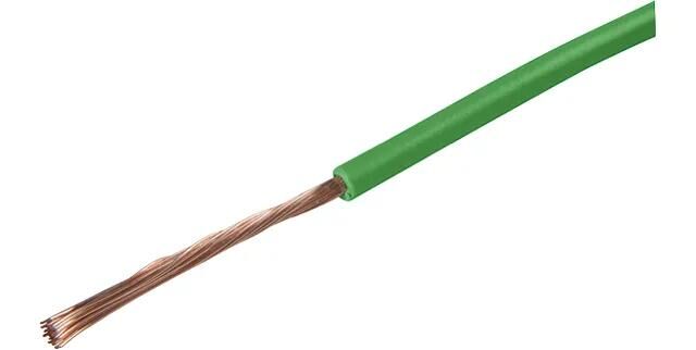 HERTH+BUSS fahrzeugleitung cables fly 0.75 qmm 50m green