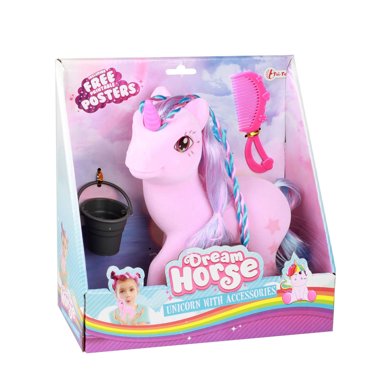 Dream Horse eenhoorn met accessoires