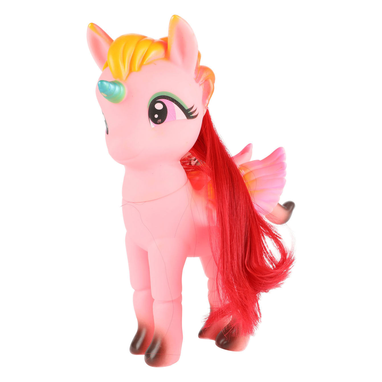 Toi-Toys Toi toys unicorn lang haar 13cm