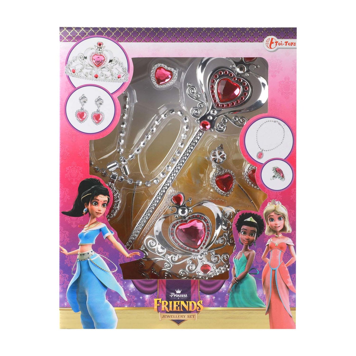 Toi-Toys Princess friends sieradenset
