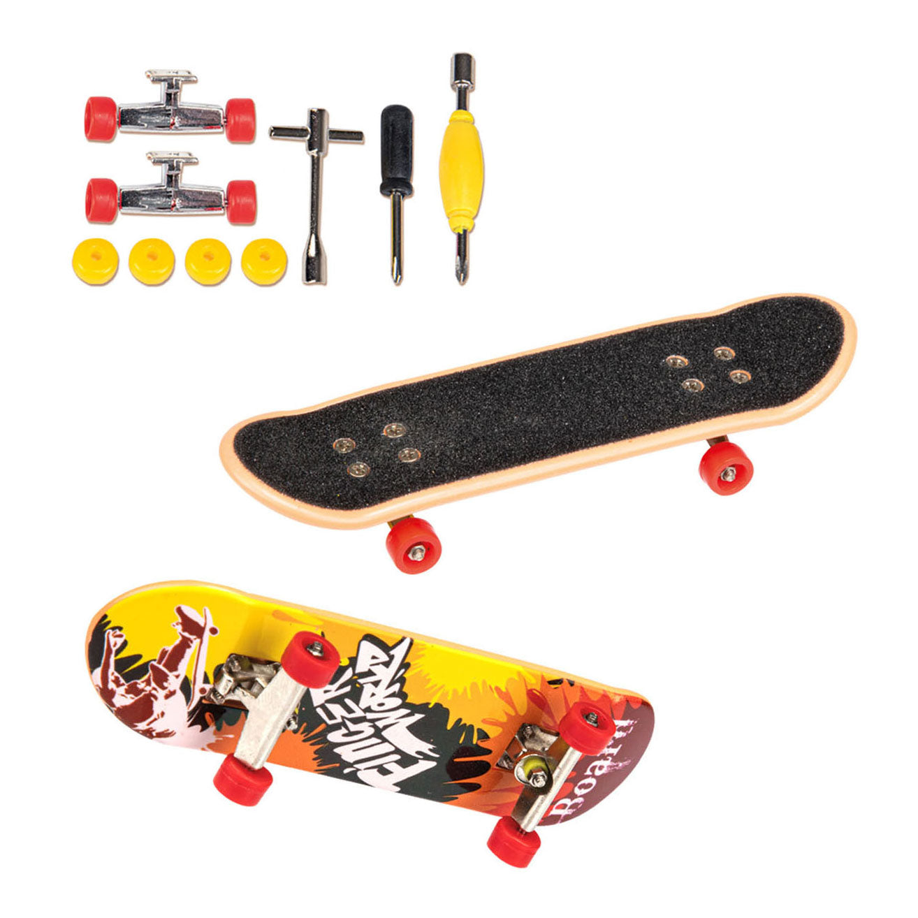 Toi-Toys Skate vinger skateboard met extra wielen