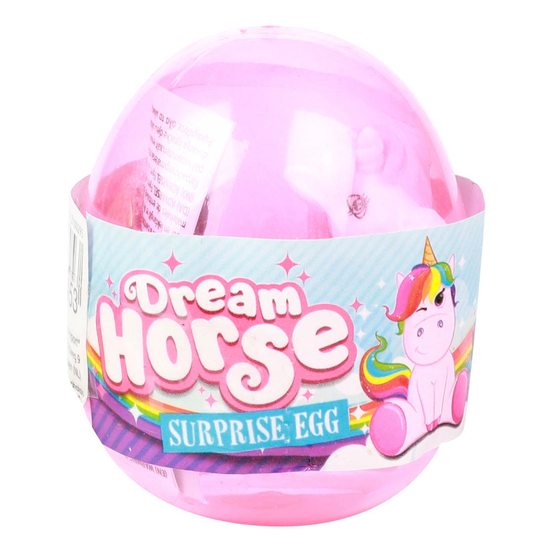 Dream Horse eenhoorn in ei met stickers