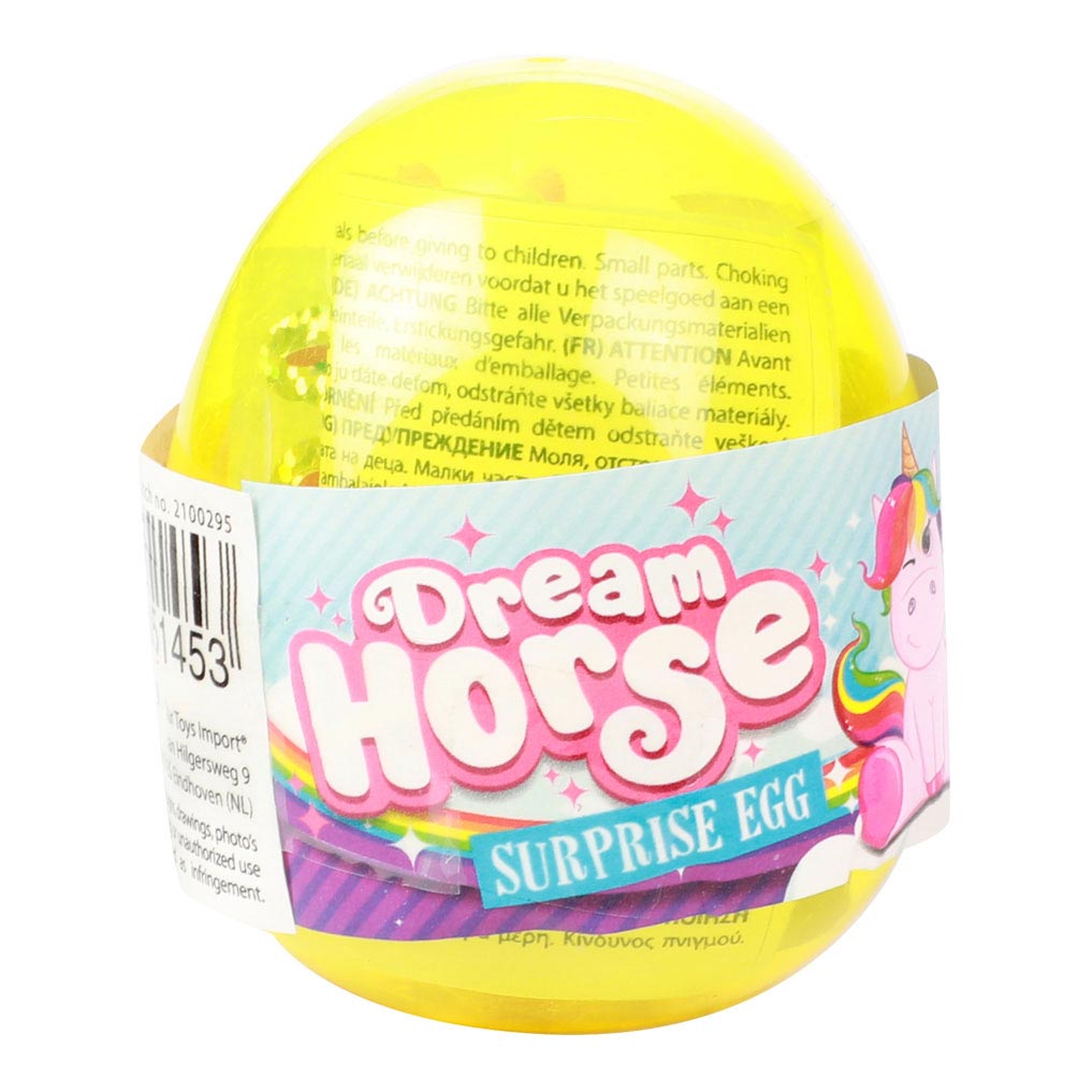 Dream Horse eenhoorn in ei met stickers