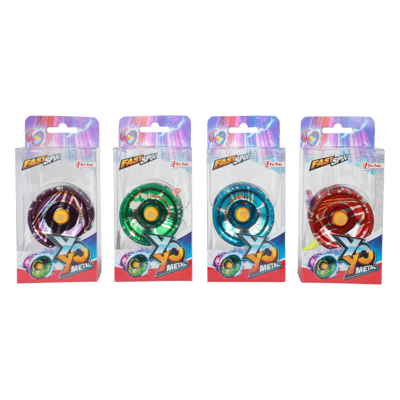 Toi-Toys Jojo van metaal vlammmen