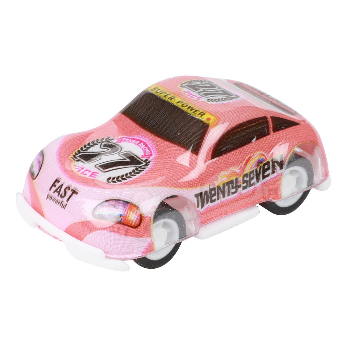 Turbo Racers mini rally pull-backauto's, 9st.