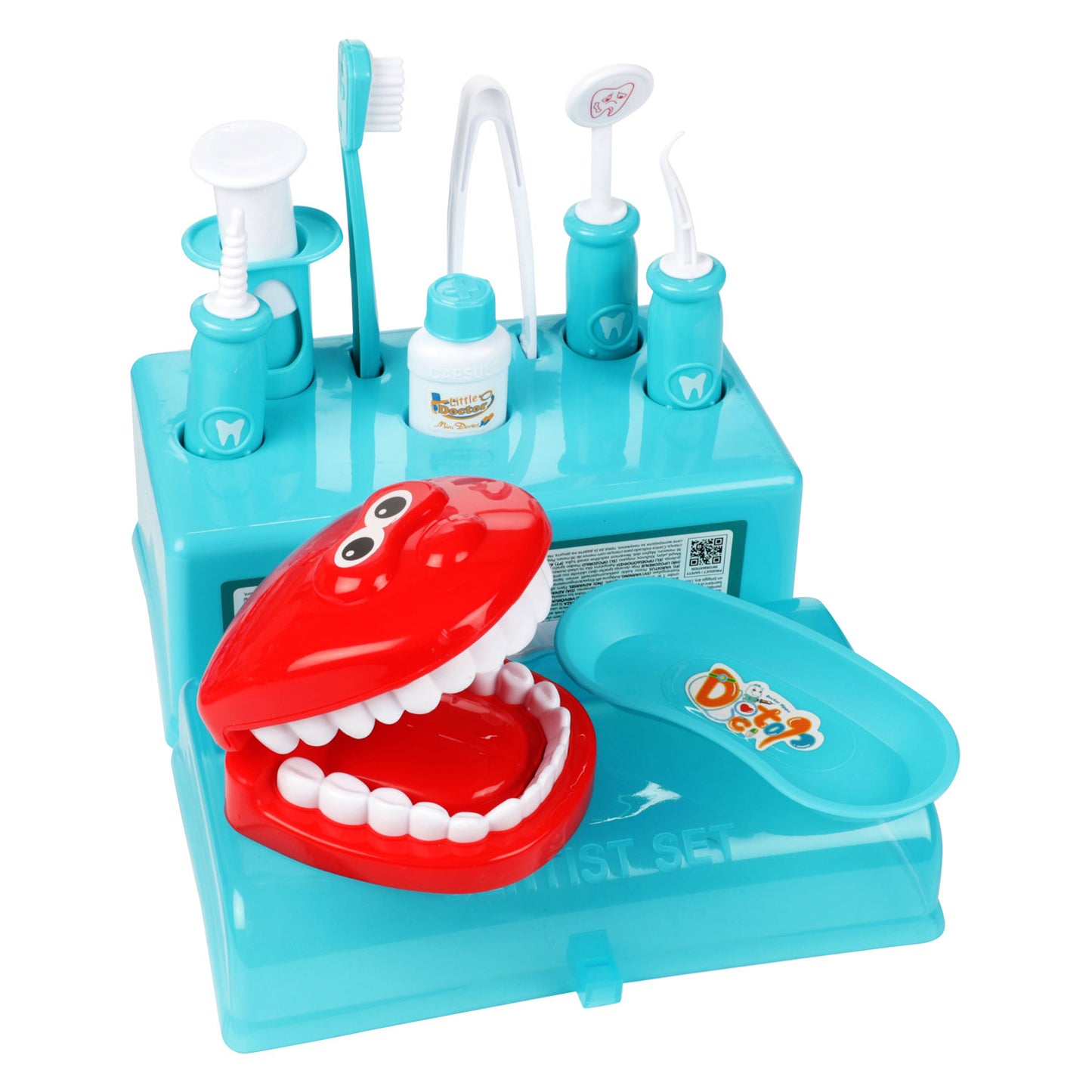 Toi-Toys Tandartskoffer met accessoires, 10dlg.
