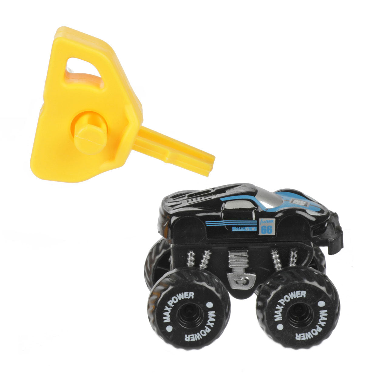 Turbo Racers monster truck met afschieter in ei