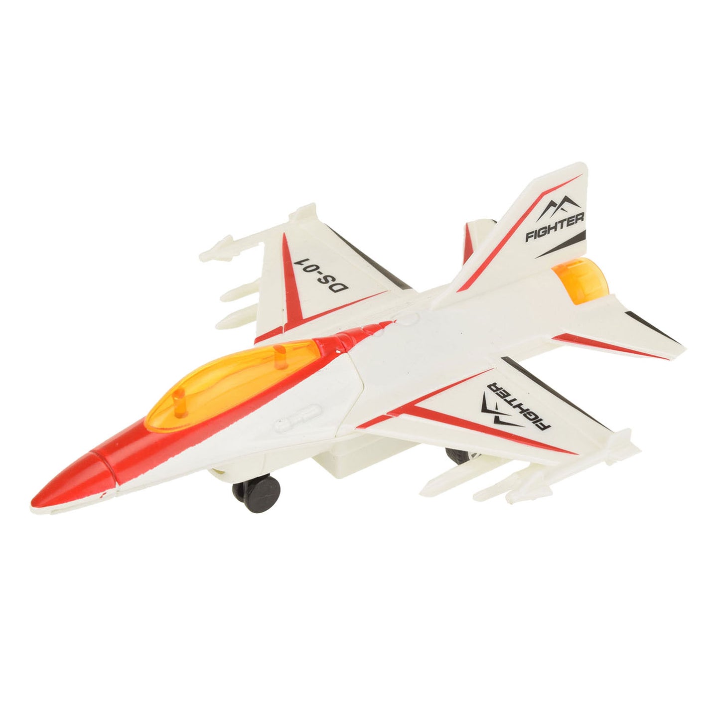 Toi-Toys Metalworld pull-back gevechtsvliegtuig