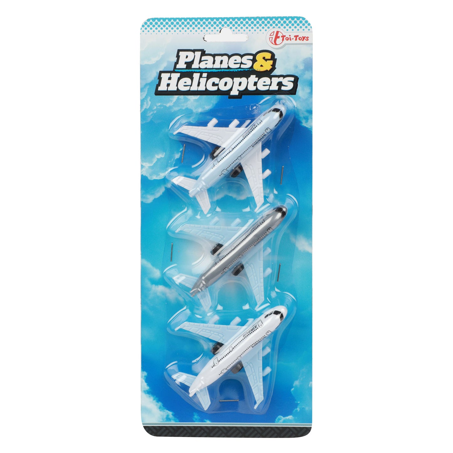Toi-Toys Vehicool airbus vliegtuigen - 3st.