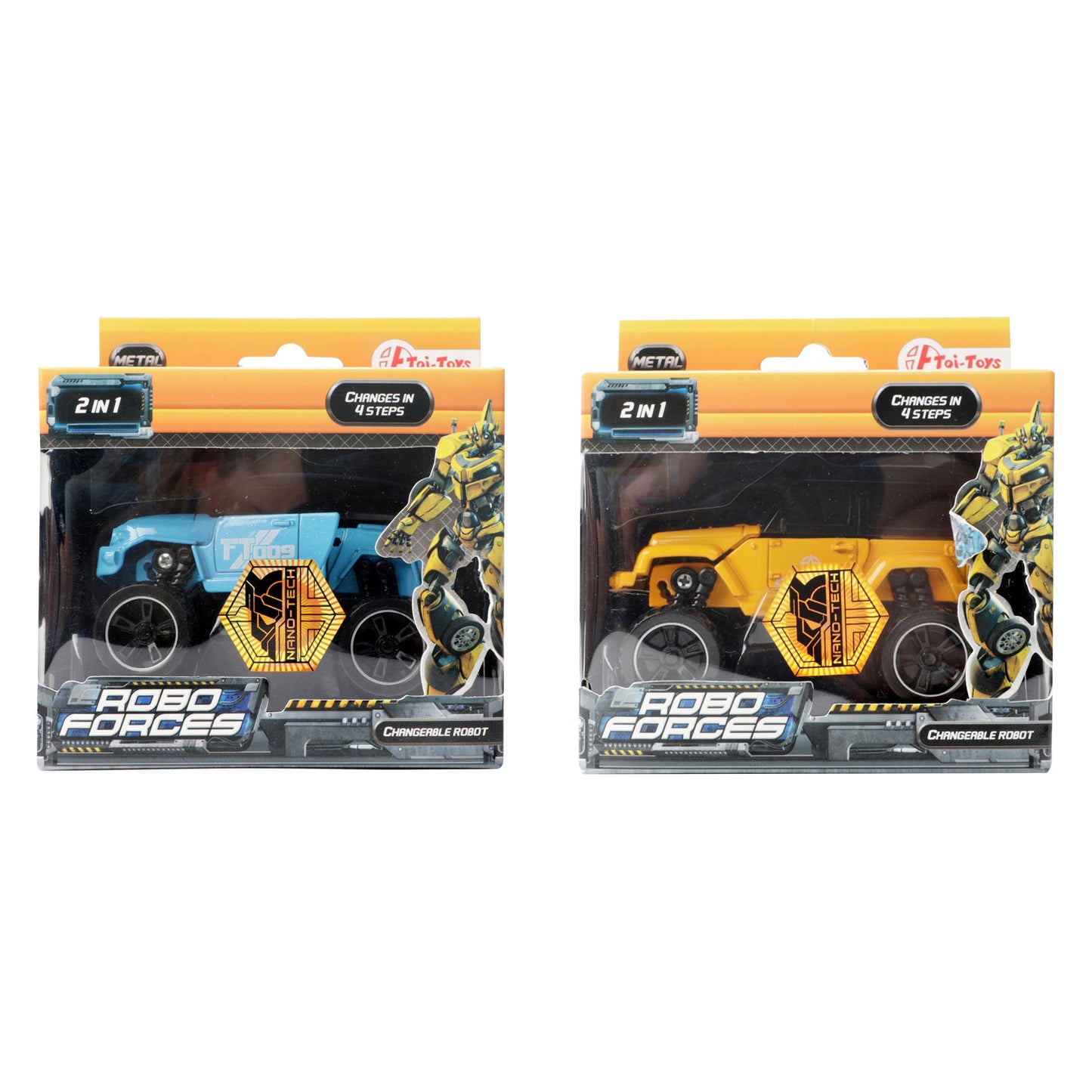 Toi-Toys Toi toys veranderrobot pick-up truck