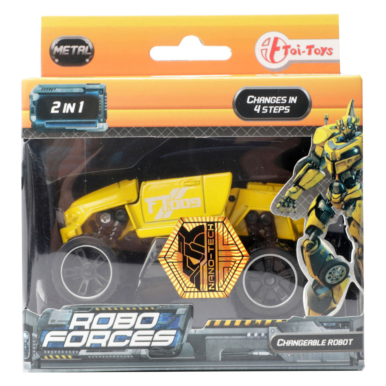 Toi-Toys Toi toys veranderrobot pick-up truck