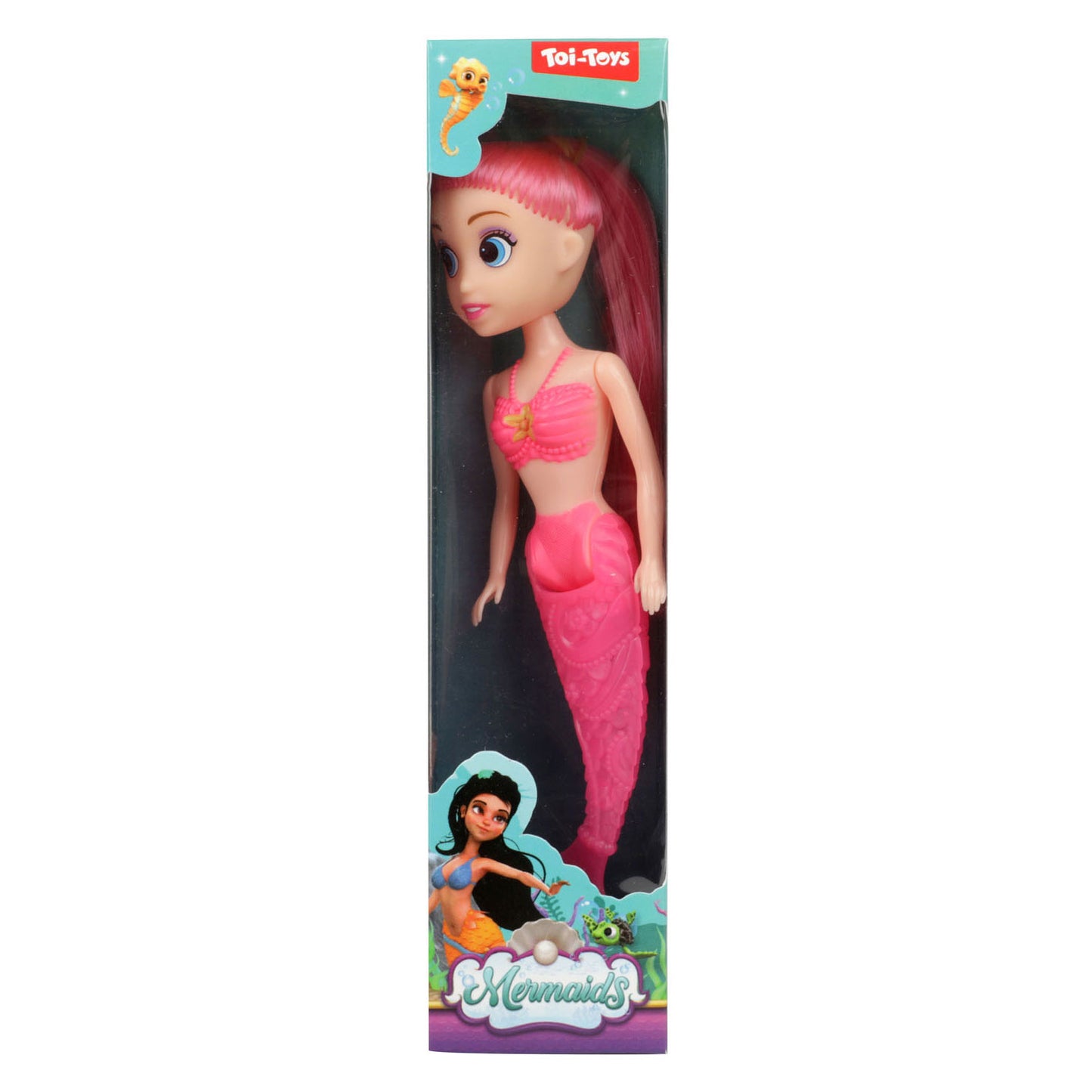 Toi-Toys Mermaids zeemeerminpop met buigbare staart, 18cm