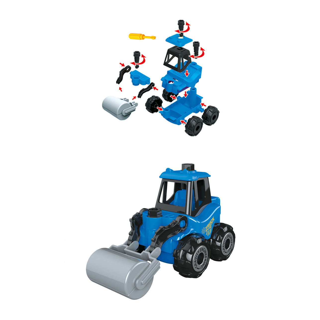 Toi-Toys Bouw een werkvoertuig
