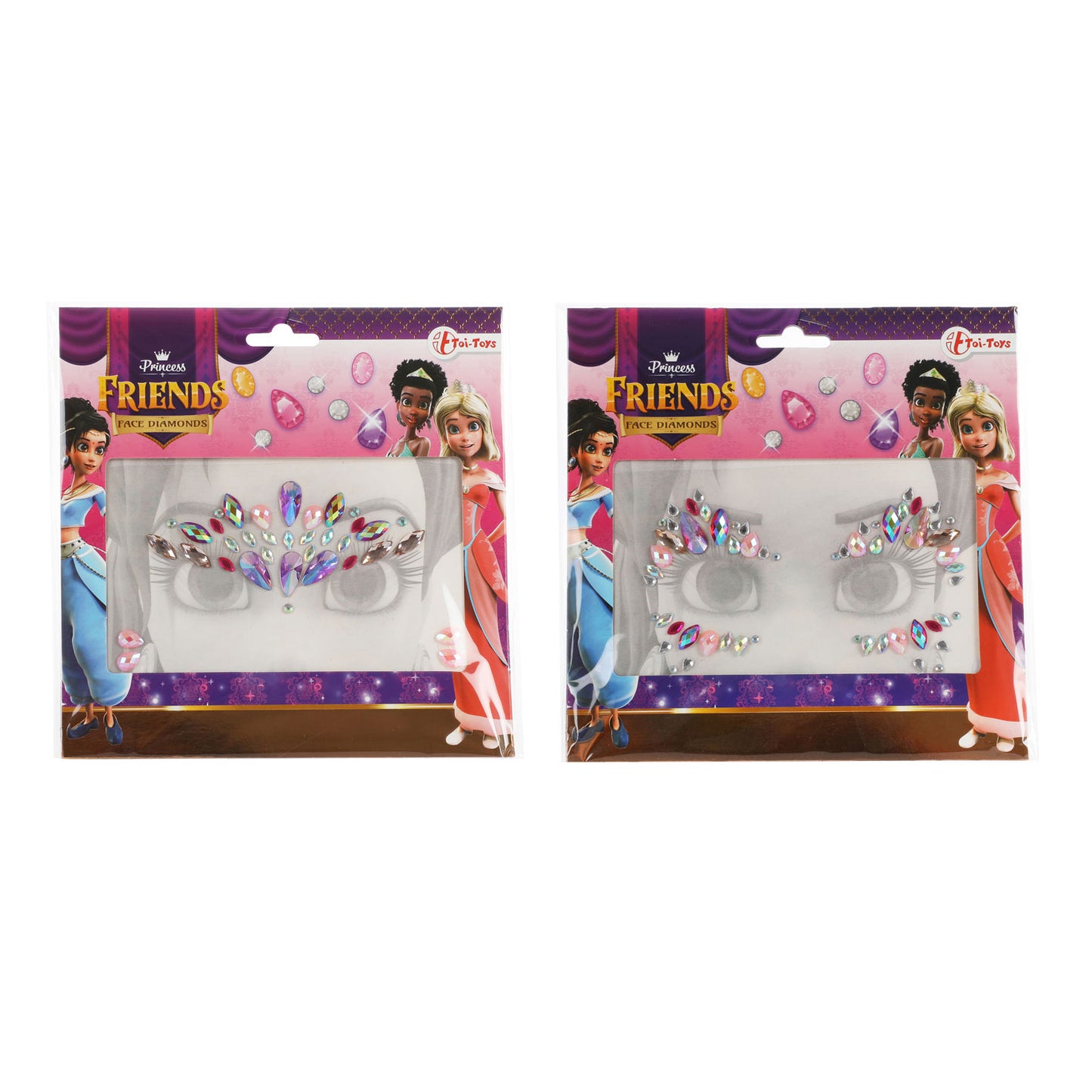 Toi-Toys Princess friends gezichtsdiamanten