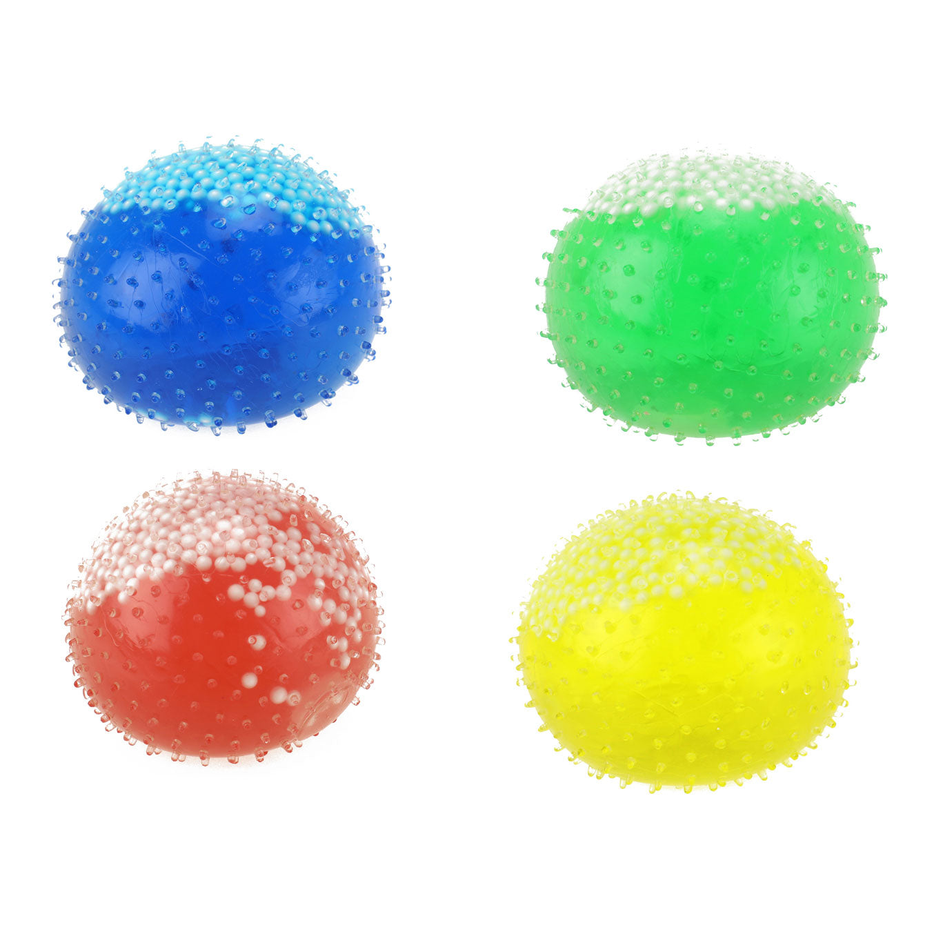 Toi-Toys Knijpbal met sneeuwballetjes, 7cm