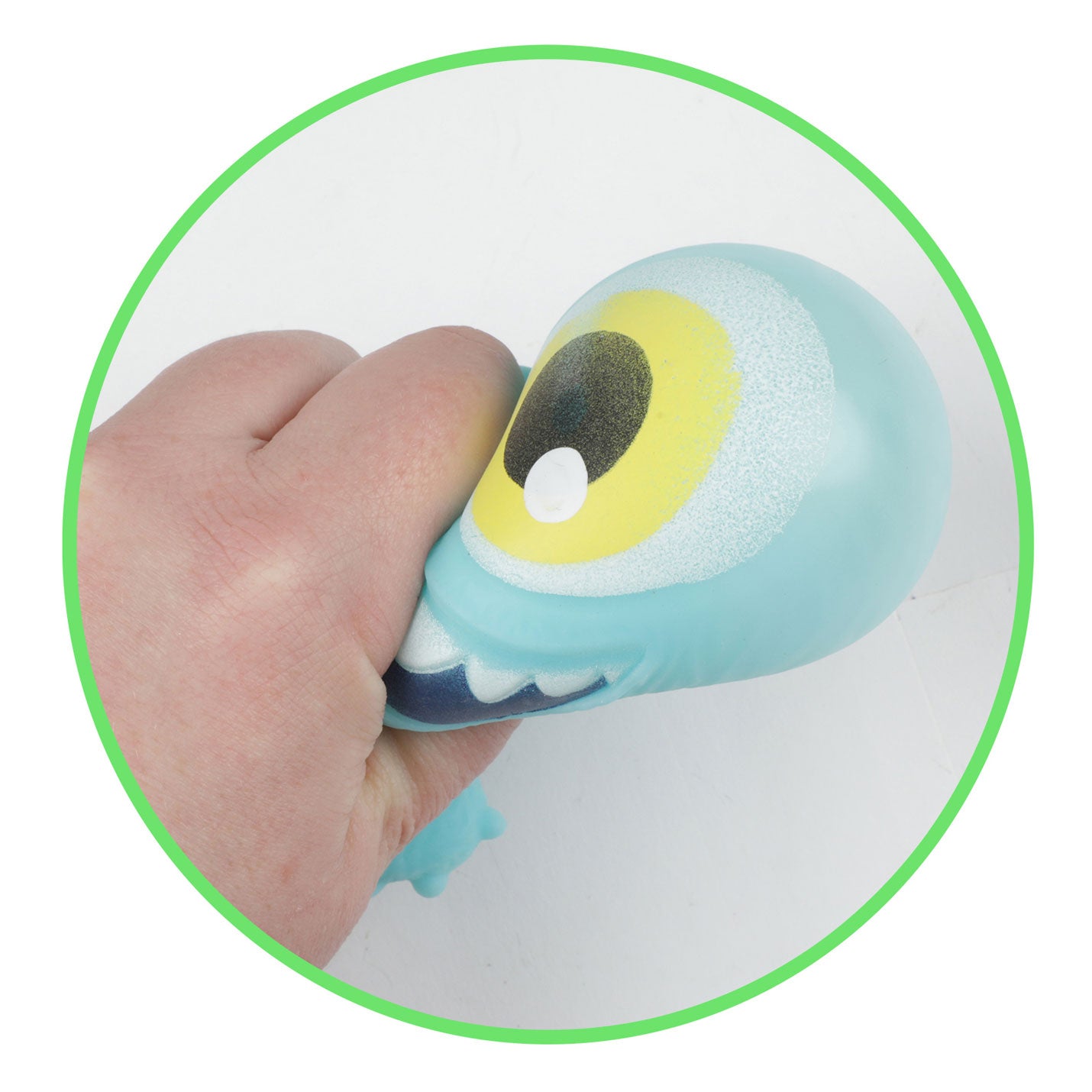 Toi-Toys Stressbal puffermonster eenoog
