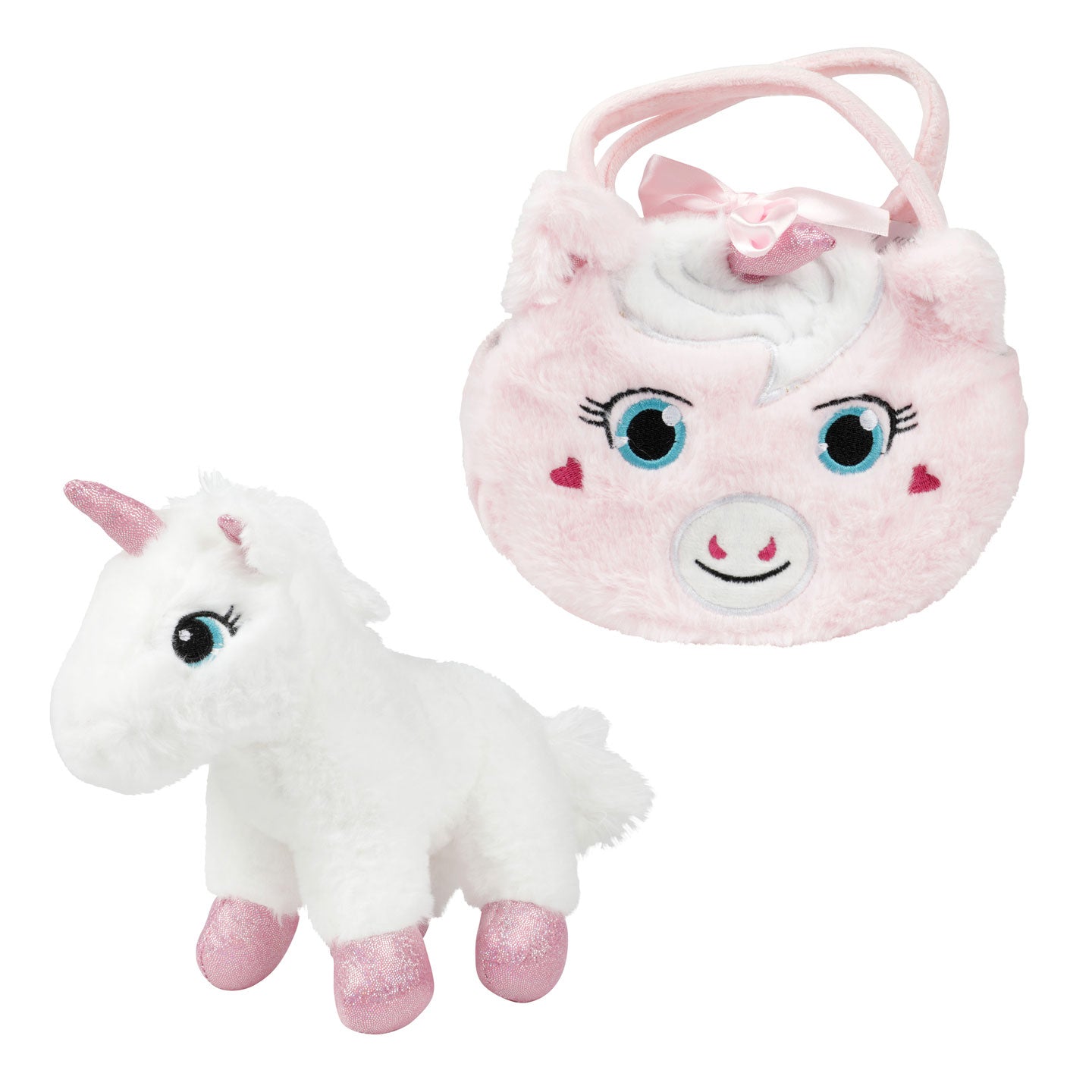 Dream Horse pluchen eenhoorn in tas