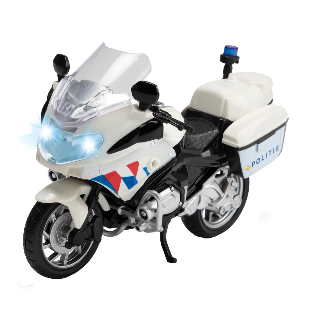 Toi-Toys Politiemotor nederlands met licht en geluid