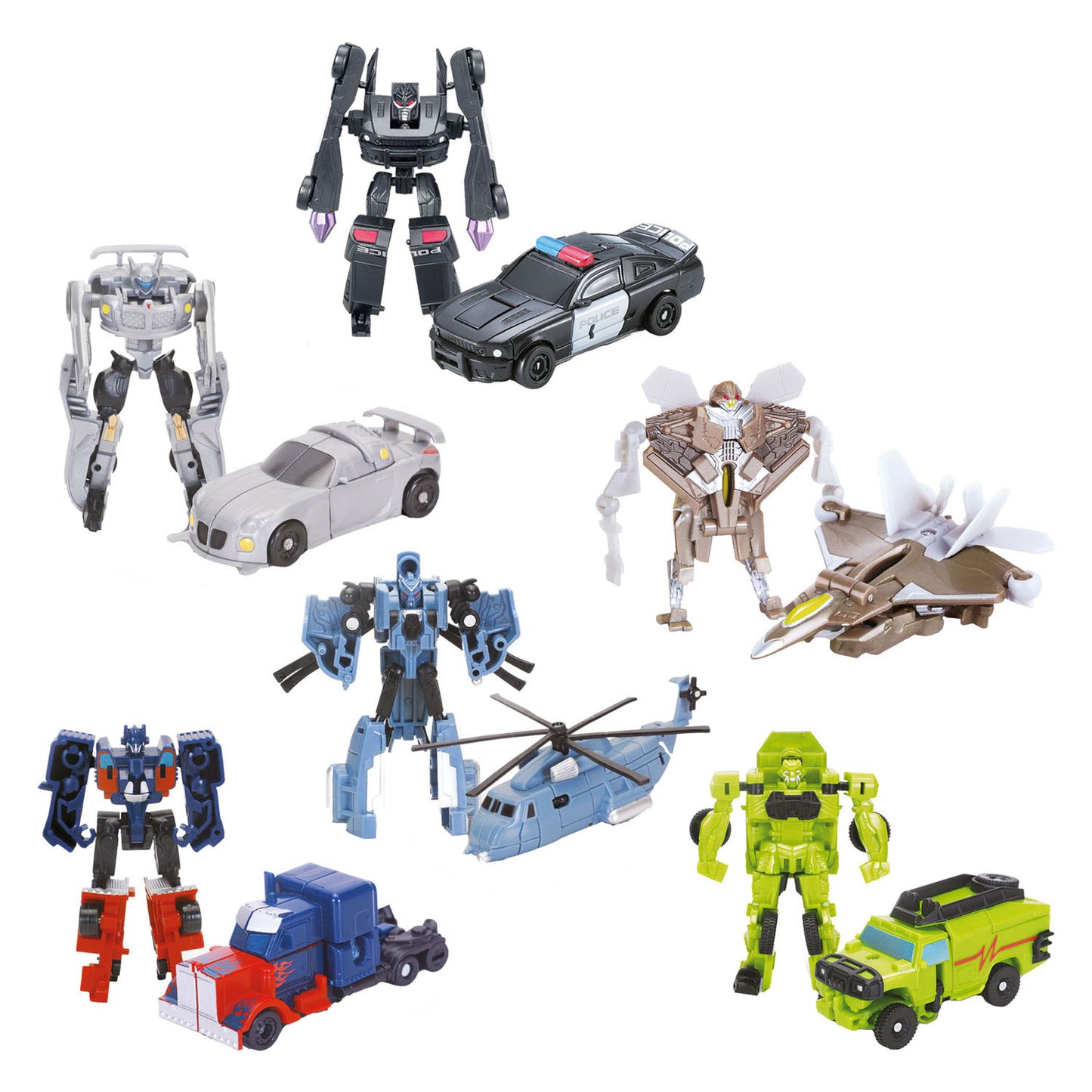 Toi-Toys Roboforces tranformeer robot voertuig