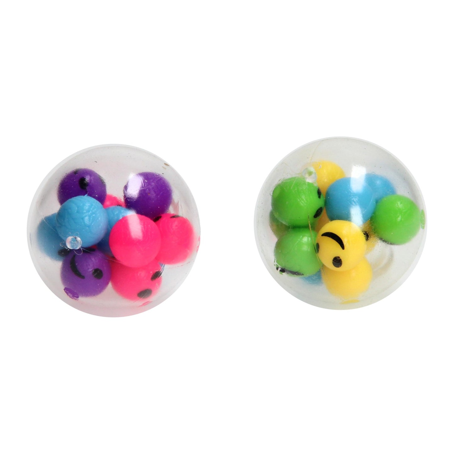 Toi-Toys Fun knijpbal gevuld met lachtgezicht balletjes