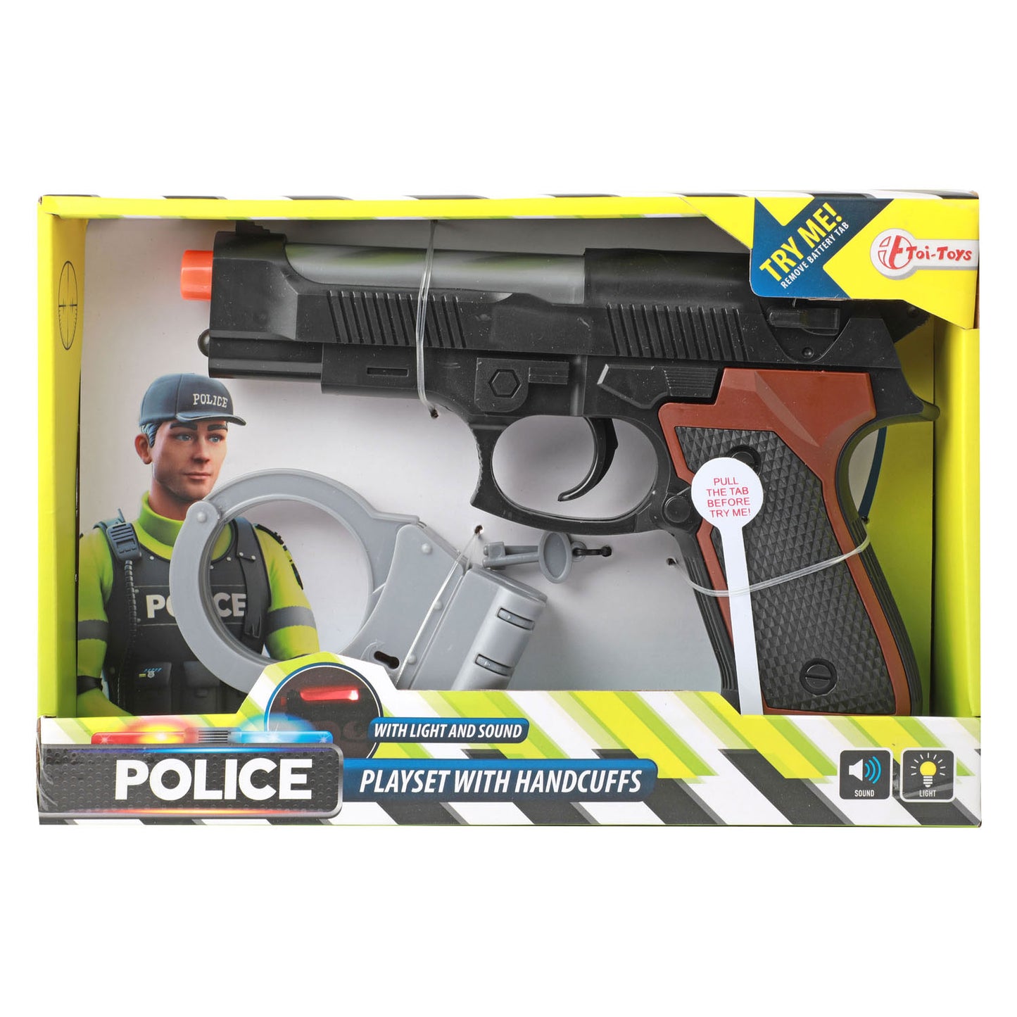 Toi-Toys politieset + licht en geluid
