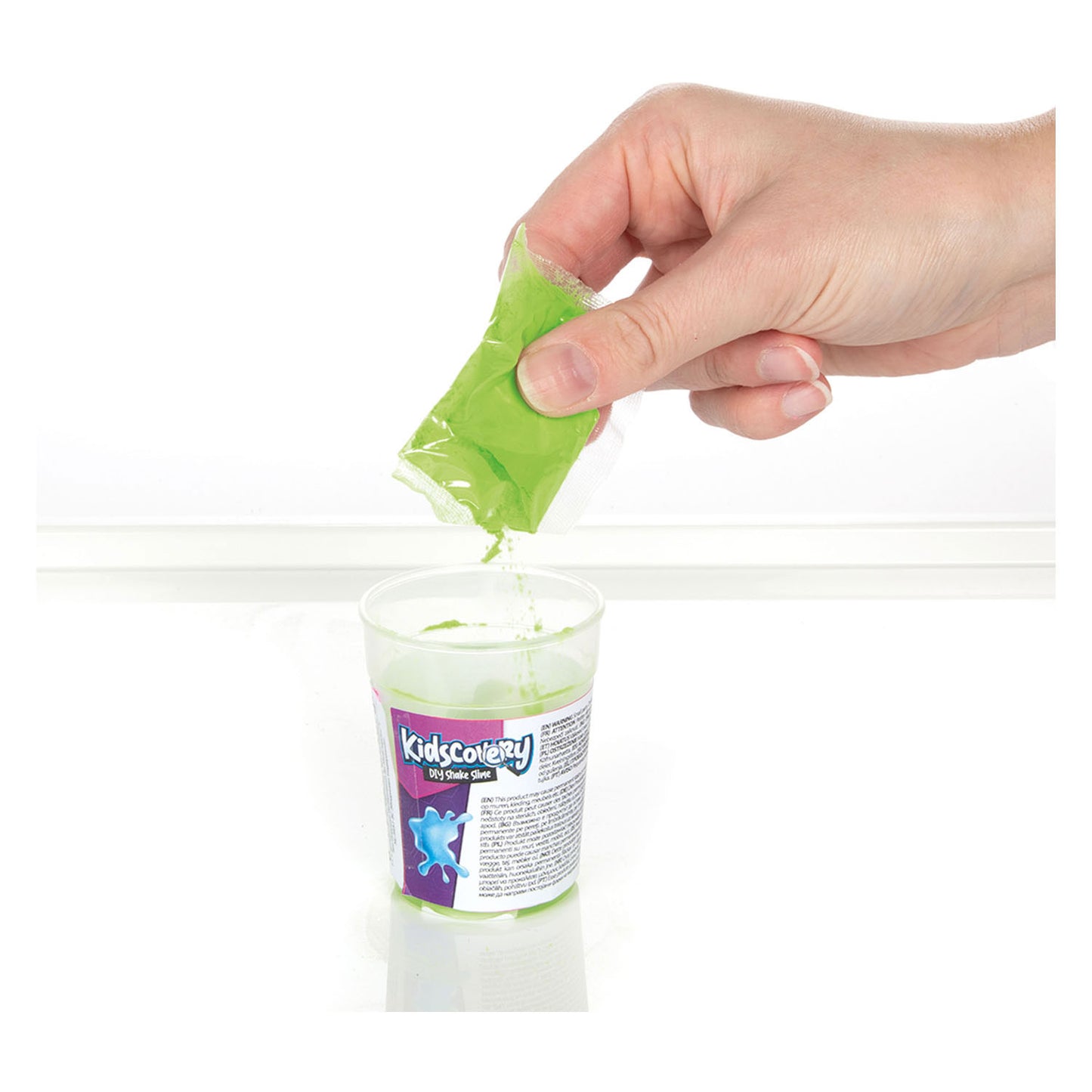 Toi-Toys Kidscovery confetti shake slijm maken