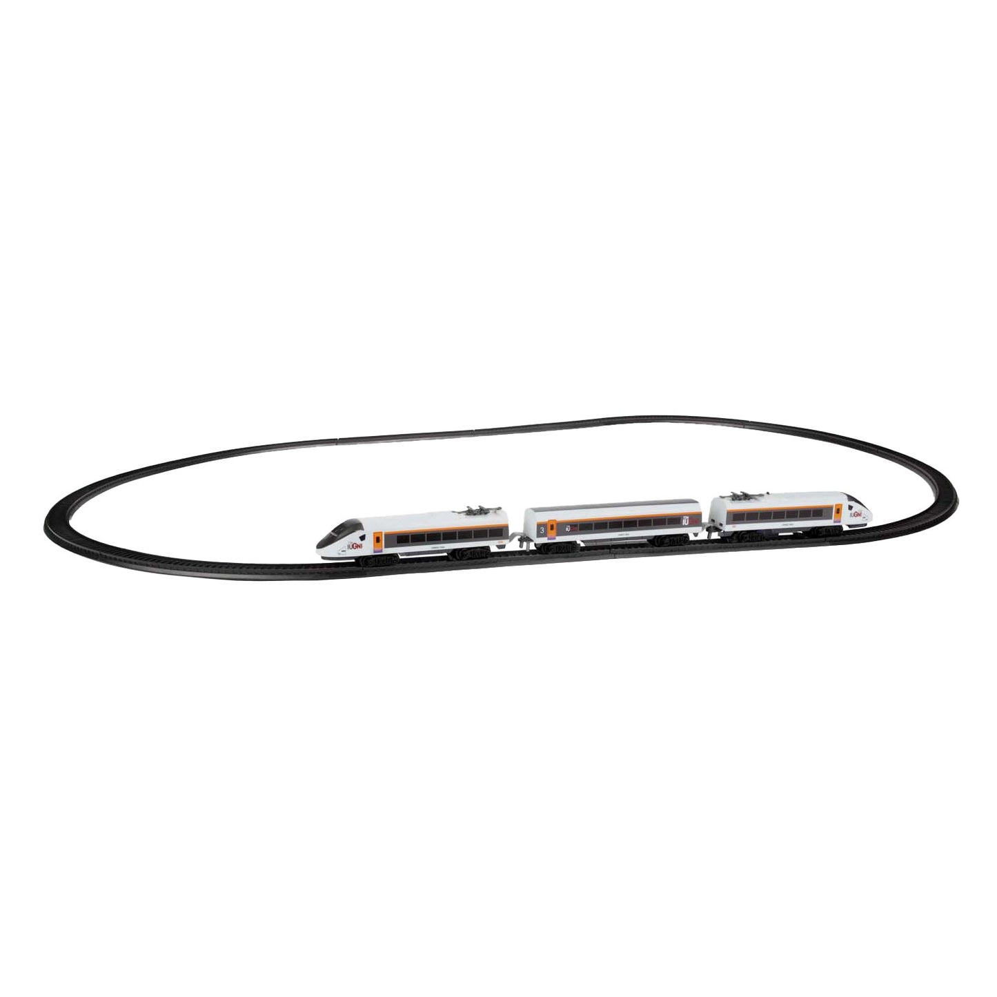 Toi-Toys Treinset elektrische high speed rails, 15dlg.