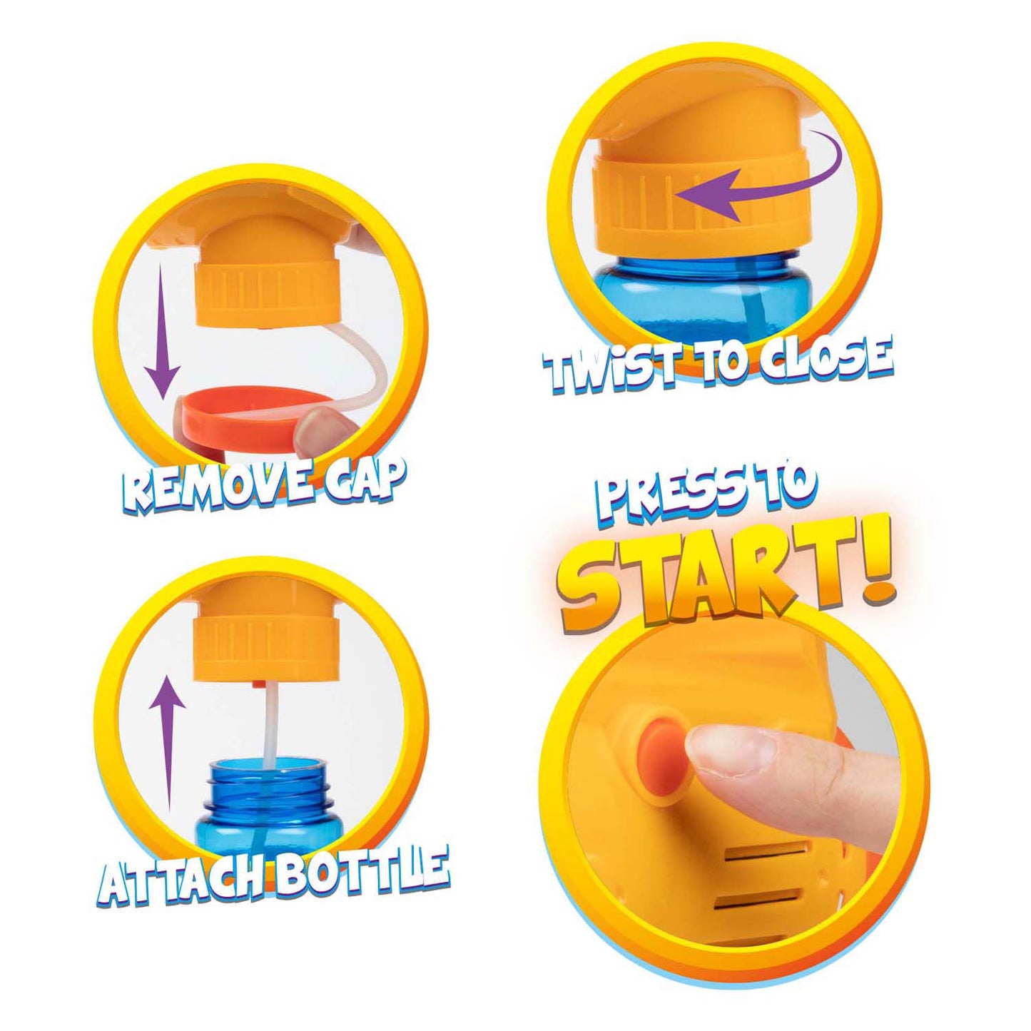 Toi-Toys Incredibubble bellenblaaspistool hamer