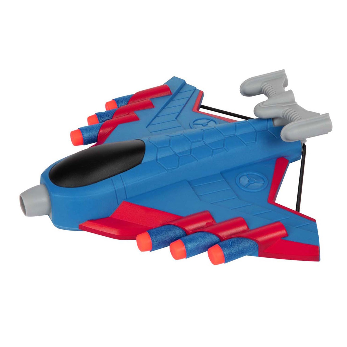 Toi-Toys Play out vliegtuig shooter met 16 foam pijlen