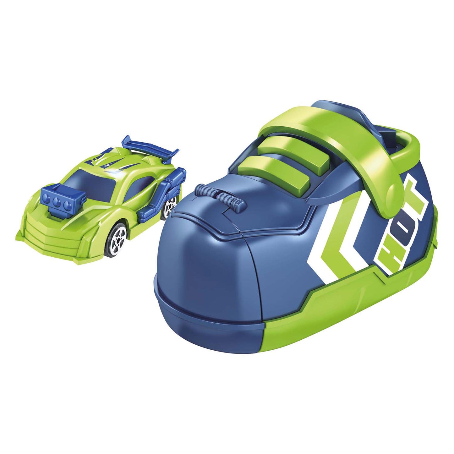 Toi-Toys Turbo racers rally auto met schoen afschieter