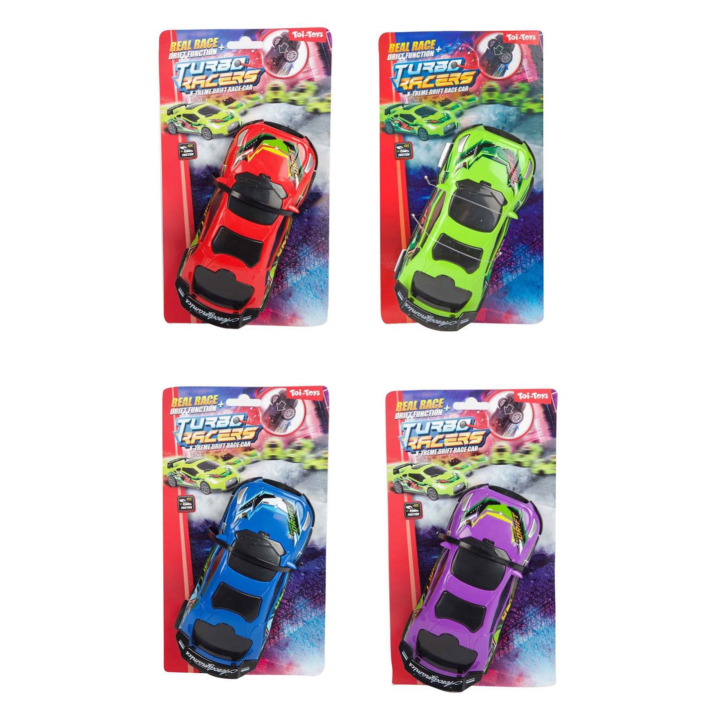 Turbo Racers raceauto frictie en drift functie