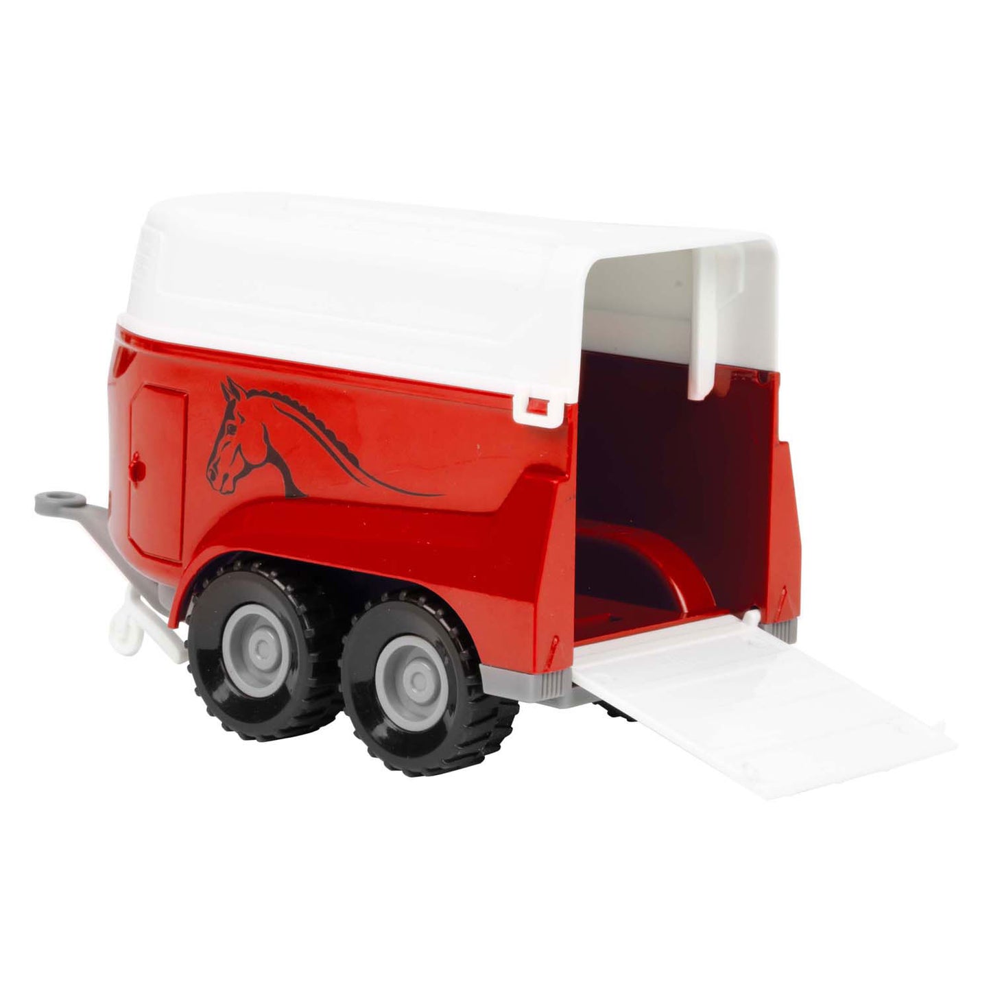 Toi-Toys Ackers ville tractor en trailer met licht en geluid, 10cm